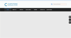 Desktop Screenshot of capstoneperformancesystems.com